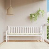  Jastuk za vrtnu klupu krem bijeli 200x50x7 cm od tkanine Oxford | shoptok.hr