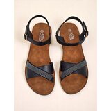 Resti Royal Fashion Women's Rhinestone Wedge Sandals Allona | Shoptok.si
