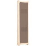 vidaXL Paravan 5-delni 200x170x4 cm rjavo blago | Shoptok.si