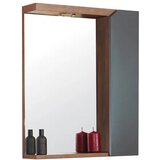 Quartz ogledalo sa ormarićem 60cm Iris Antracit K-Jo | ePonuda.com