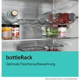 Siemens KG49NAXCF iQ500 Stojalo za 203 x hladilnik-zamrzovalnik 70 cm Crna Home prekrita jeklo, Connect | Shoptok.si