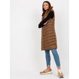 RUE PARIS Vest-RV-KZ-008.00P-brown | Shoptok.si
