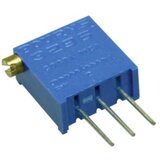 Bourns cermet trim potenciometar, 25 okretaja, 1 kω, 0,5 w, tht, bočni, 3296X-1-1 cermet trimer linearno 0.5 w 1 kΩ 9 ° 1 st. Cijene