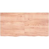  Kupaonska radna ploča svjetlosmeđa 120x60x6 cm tretirano drvo | shoptok.hr