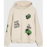 Sinsay Oversize hoodie s printom Minecraft | shoptok.hr