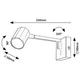 Rabalux Karter Zidne lampe ( 73027 ) | ePonuda.com