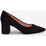 Boto Women's Pumps with Pointed Toes on Heel Black Pavira | shoptok.hr