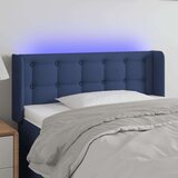  Uzglavlje plavo 93x16x78/88 cm od tkanine | shoptok.hr