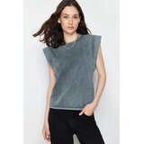 TRENDYOLMILLA Ženska majica TWOSS20TS0021, Siva | Eponuda.com