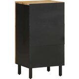 vidaXL Komoda 40x33,5x75 cm trden robusten mangov les in kovina | Shoptok.si