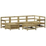  7-dijelni set vrtnih sofa od impregnirane borovine | shoptok.hr