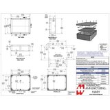 Hammond Electronics 1555 PC Univerzalno kućište Polikarbonat Siva 1 ST Cijene