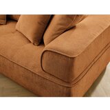 Bobochic Paris Gorčično rumena sedežna garnitura iz šenilje 237 cm Whesley – | Shoptok.si