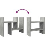  Organizator za pisalno mizo betonsko siv 34,5x15,5x35,5 cm les, (21413962) | Shoptok.si