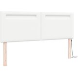 LED glava kreveta Bijelo 144 cm Lažna koža | shoptok.hr