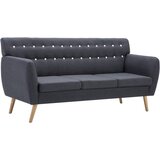 Maison Chic kavč - Sofa - Kanape trosed z oblogo iz blaga 172x70x82 cm temno sive barve, (21727707) | Shoptok.si