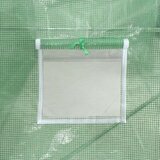  Staklenik s čeličnim okvirom zeleni 30 m² 6 x 5 x 2,3 m | shoptok.hr
