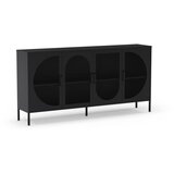 Marckeric Črna komoda 160x90 cm Tayra – | Shoptok.si