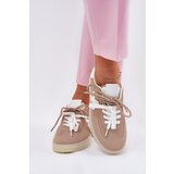 Boto Low Women's Sports Shoes Beige Zelevelis | Shoptok.si