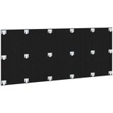  Uzglavlje kreveta Crna hrastovina 200x1 5x80 cm inženjerski drvo | shoptok.hr