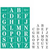 Rosa Samoljepljiva šablona Talent A4 - uzorak br. 37 | shoptok.hr