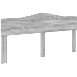  Konstrukcija postelje z vzglavjem Siva Sonoma 200 x 200 cm, (5000121048) | Shoptok.si