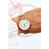 Kesi Mesh bracelet watch Giorgio&Dario gold-white | shoptok.hr