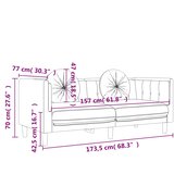  3-dijelni set sofa s jastucima plavi baršunasti | shoptok.hr