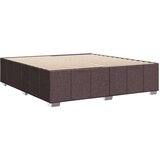 vidaXL Okvir za krevet bez madraca tamnosmeđi 200x200 cm od tkanine | shoptok.hr