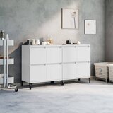 vidaXL Komode 2 kom bijele 60 x 35 x 70 cm od konstruiranog drva Cijene