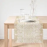 Namizni tekač Beige Ethnic 45 x 140 cm