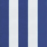  Blazina za stol 4 kosa modro-bele črte 40x40x7 cm blago, (21061205) | Shoptok.si