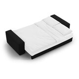 Micadoni Crna sklopiva sofa od bouclé tkanine 247 cm Jodie – Home | shoptok.hr