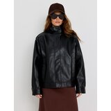 Sinsay Bomber jakna od umjetne kože | shoptok.hr
