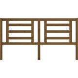  Posteljno vzglavje medeno rjavo 186x4x100 cm trdna borovina, (20646432) | Shoptok.si