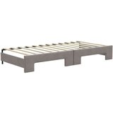  Izvlečna dnevna postelja s predali taupe 100x200 cm blago | Shoptok.si