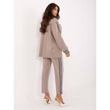 RUE PARIS Set-IT-KMPL-9721.15-dark beige | Shoptok.si
