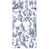  Tapeta - Blue antique – a delicate pattern with Greek and botanical motifs 50x1000 Vodootporna | shoptok.hr