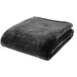 Catherine Lansfield Crna deka od mikropliša 130x170 cm Raschel Velvet – Cijene