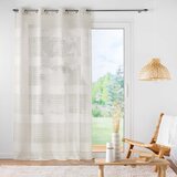 Douceur d intérieur Bež prosojna zavesa 140x280 cm Janice – | Shoptok.si