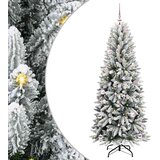  Umjetno božićno drvce Bijela 150 cm PVC, plastika, čelik i PE | shoptok.hr