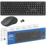 Savio KB-03 keyboard Mouse included Home /Office USB QWERTY US English Black | shoptok.hr