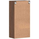 vidaXL Omarica za montažo na steno Rjavi hrast 55 x 29 x 100 cm | Shoptok.si