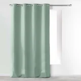 Kadulja zelena zavjesa za djelomično zamračenje od mikrovlakana 140x280 cm Absolu –