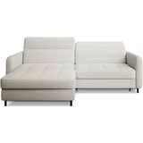 ELTAP Krem sklopiva/s prostorom za odlaganje kutna garnitura od bouclé tkanine (s lijevim kutom/s ležaljkom) Gomsi – | shoptok.hr