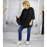 Pri Elegant oversize blouse shirt with stand-up collar ANNA | shoptok.hr