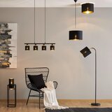 Mömax viseča Svetilka Goldi, Črna, Zlata, 25 W | Shoptok.si