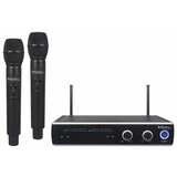 Ibiza Sound DR20UHF-HH 2xRUČNI FREQ 863.9 & 864.9MHZ, 2CH bežični mikrofon | Eponuda.ba
