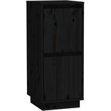  Komode 2 kom crne 31,5 x 34 x 75 cm od masivne borovine | shoptok.hr