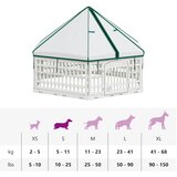 Ograda za Pse s 6 Panoa Bijela 122 x 106 x 79 cm Plastika | shoptok.hr